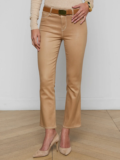 Tati Coated Bootcut Jean