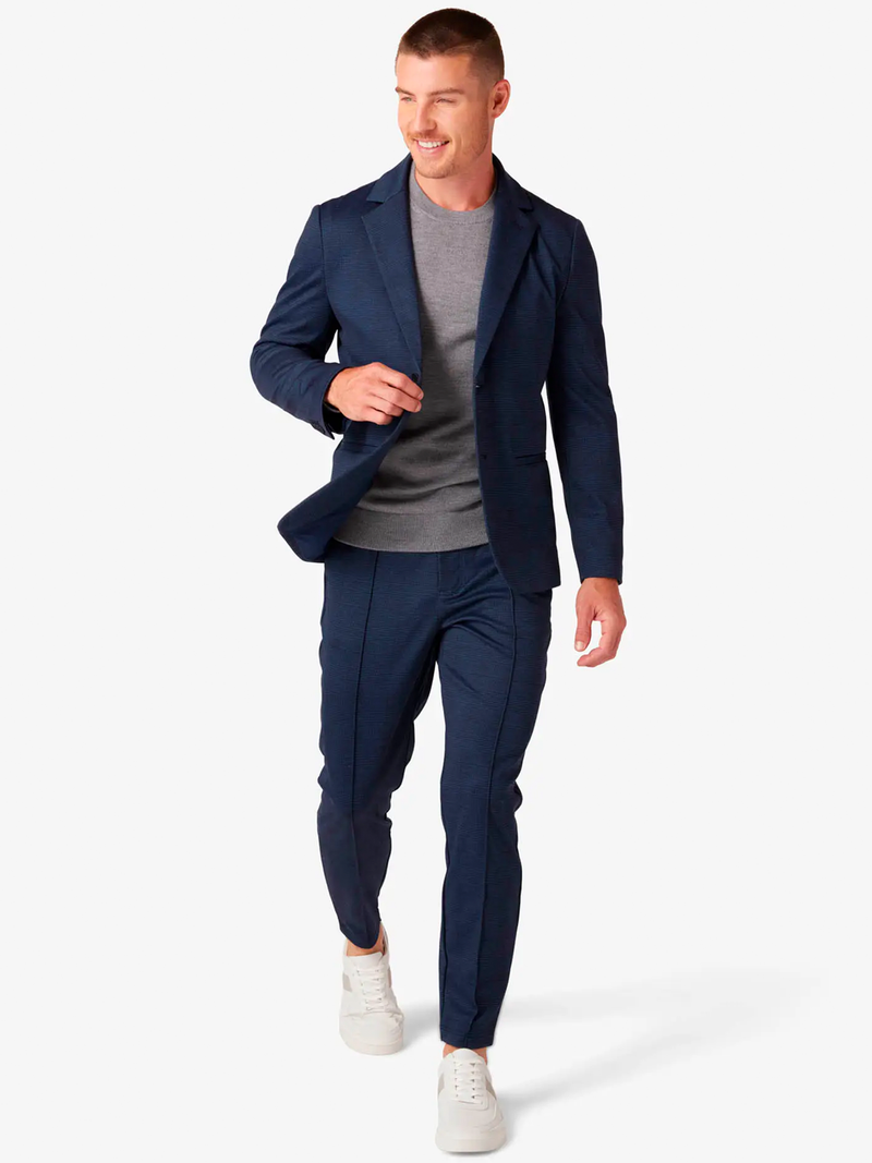 Parker Blazer in Navy Prince of Wales
