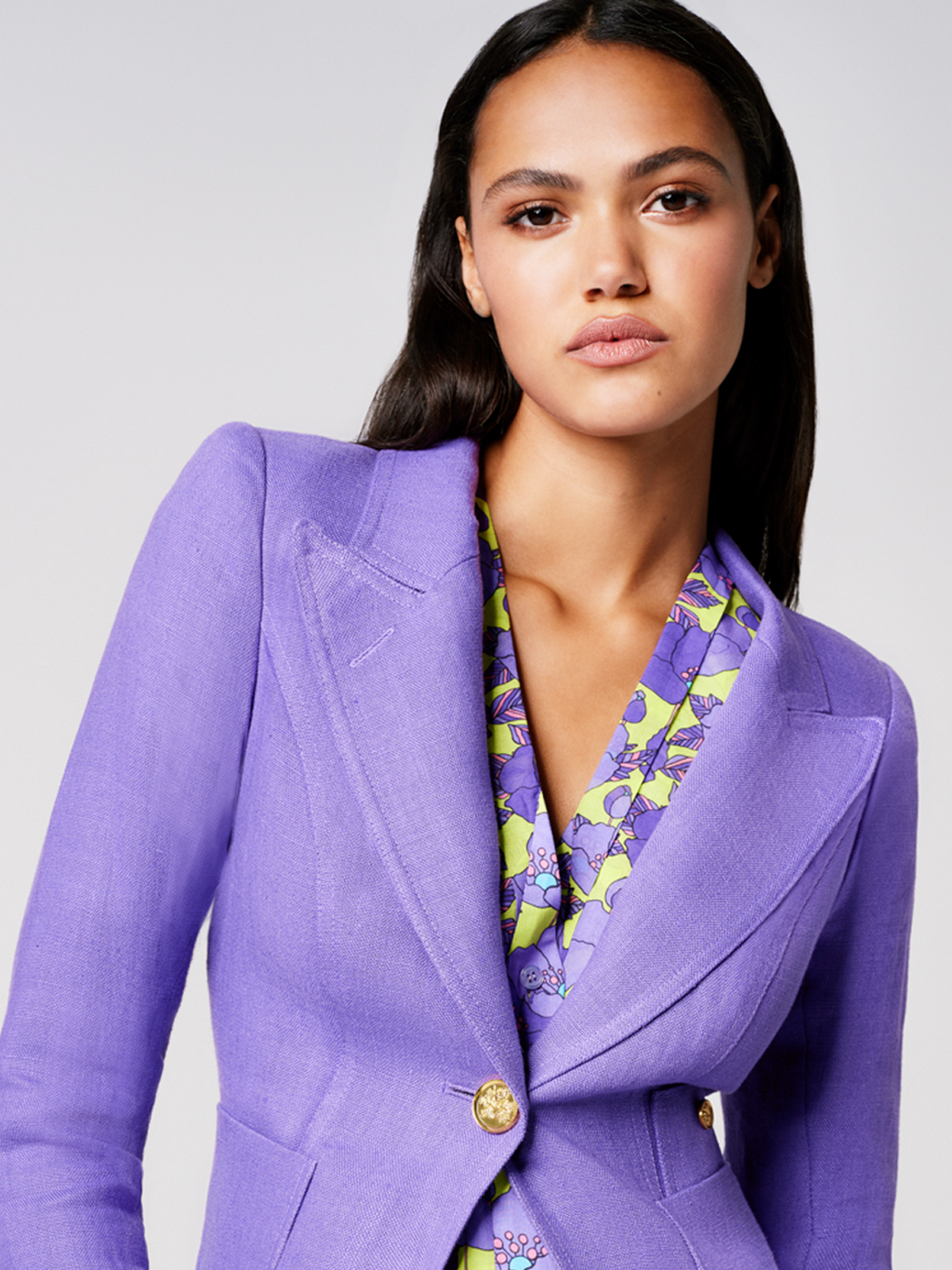 Violet Patch Pocket Duchess Blazer with Elbow Patch