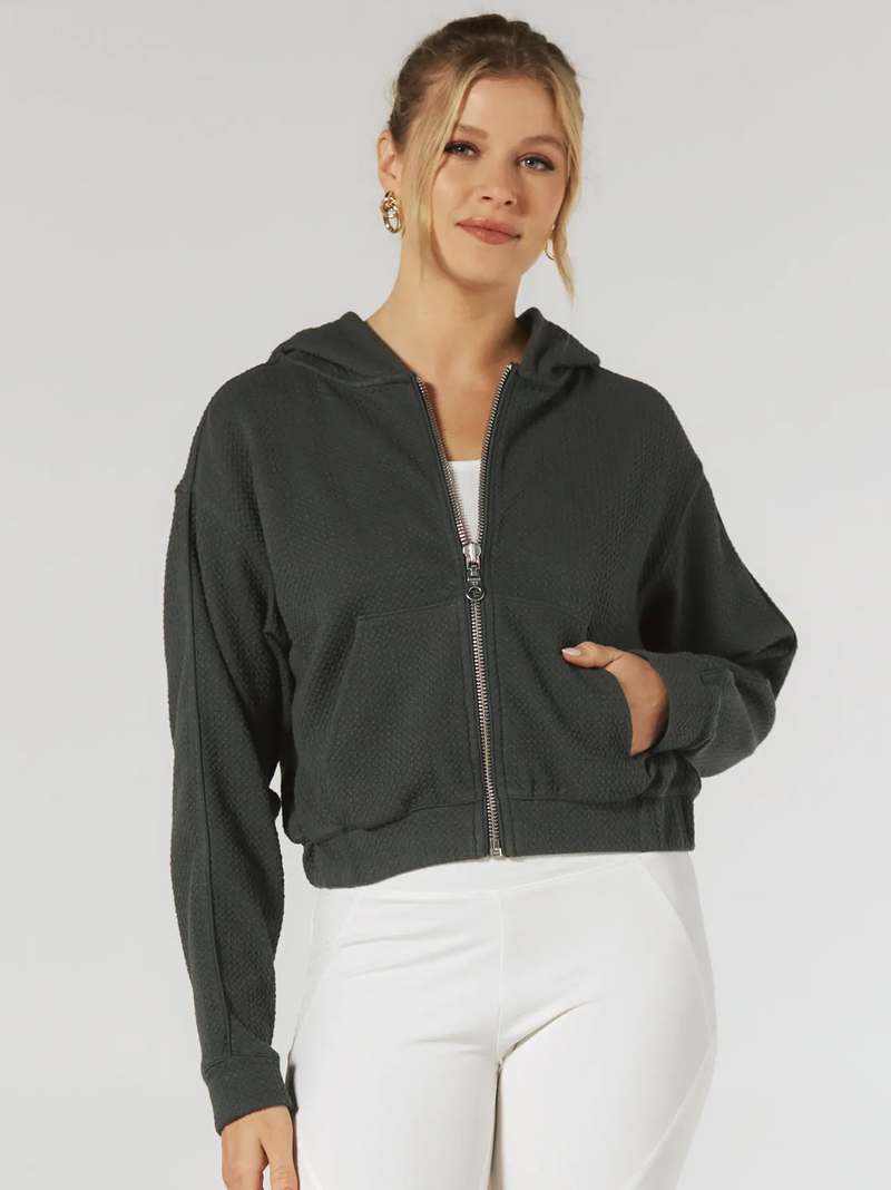 Restoration Full-Zip Hoodie in Basil