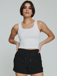 Restoration 3" Short in Black by 7DIAMONDS - View 4