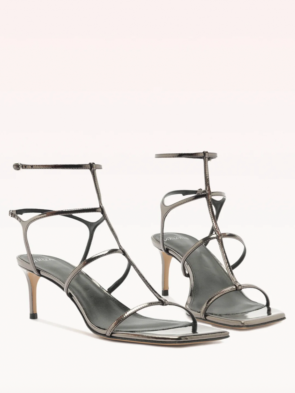 Amanda 60 Grafite Sandal