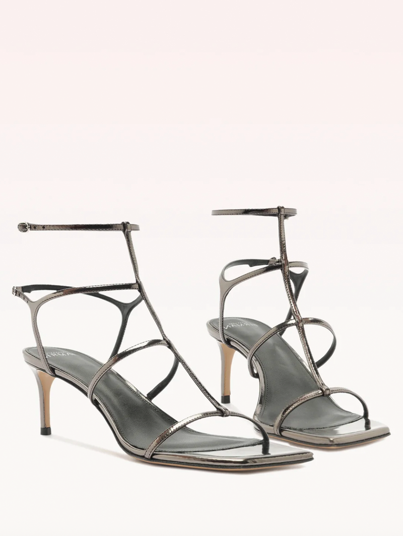Amanda 60 Grafite Sandal