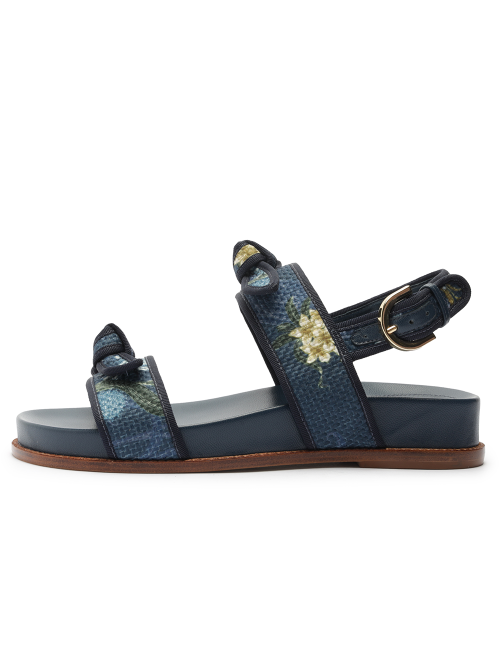 Grosgrain Raffia Sport Sandal