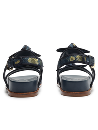 Grosgrain Raffia Sport Sandal
