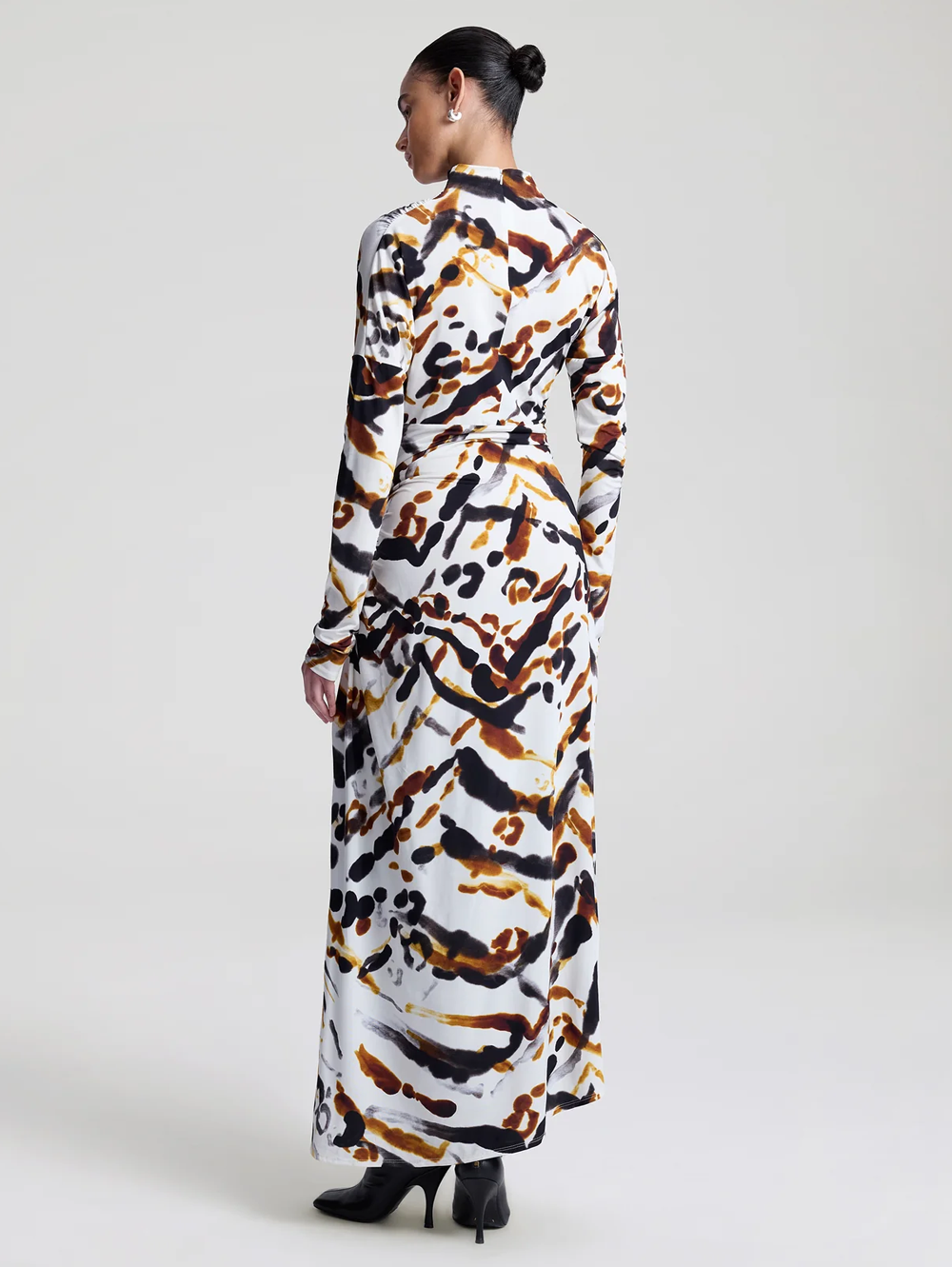 Lia Jersey Printed Maxi Dress