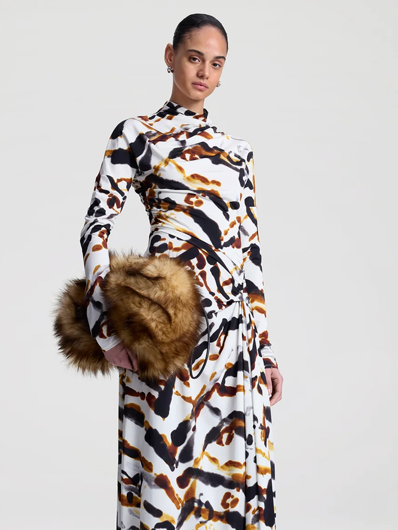 Lia Jersey Printed Maxi Dress