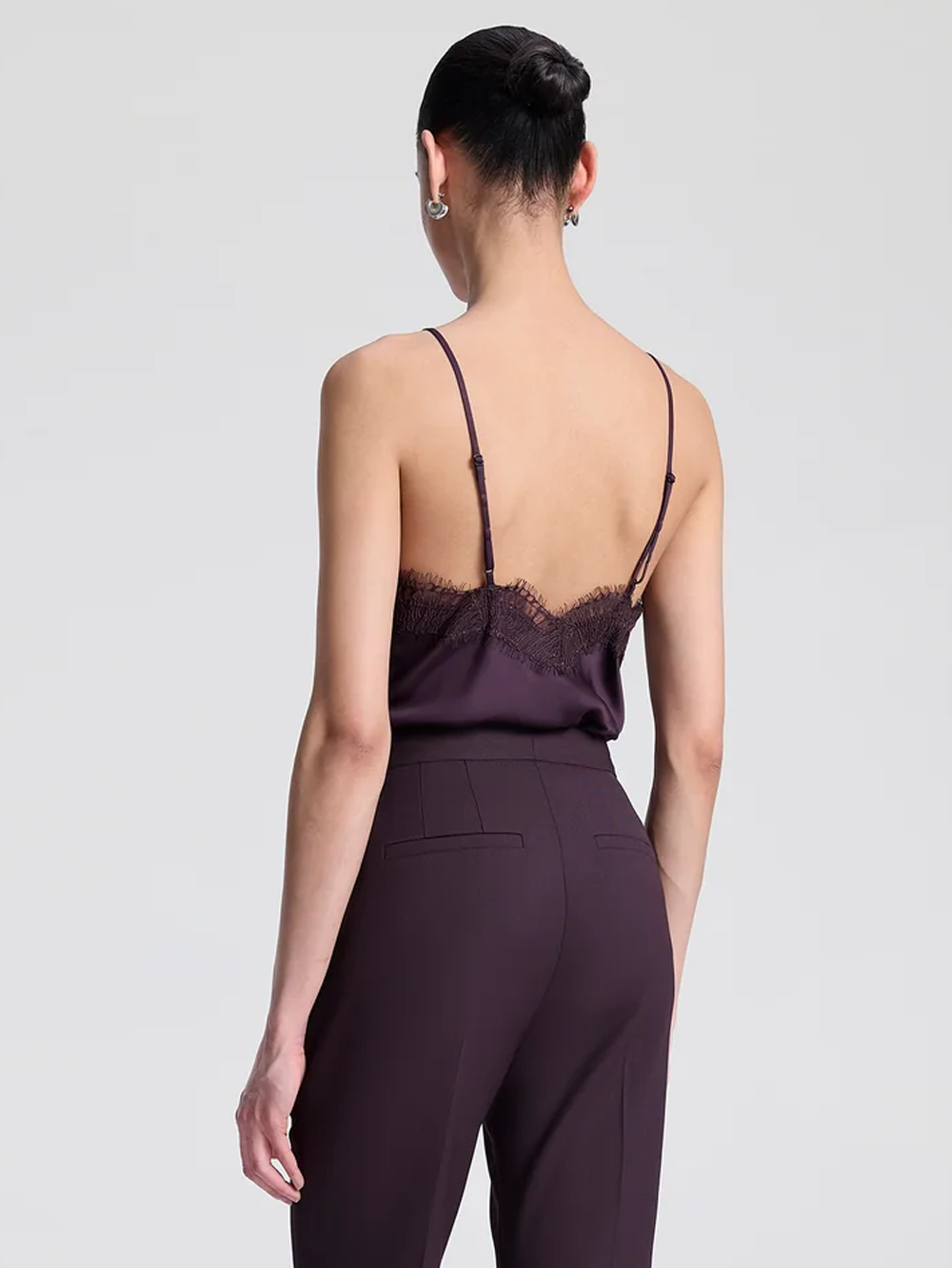 Presley Satin and Lace Camisole Top