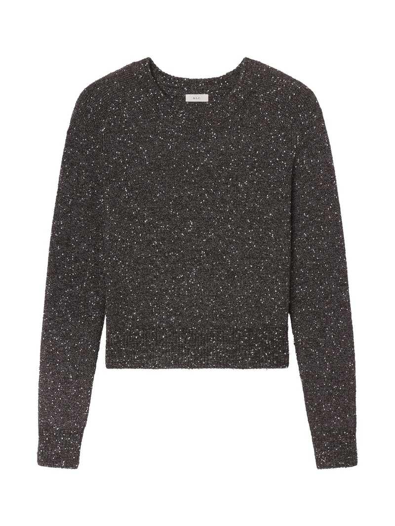 Zoe Boucle Tweed Sweater