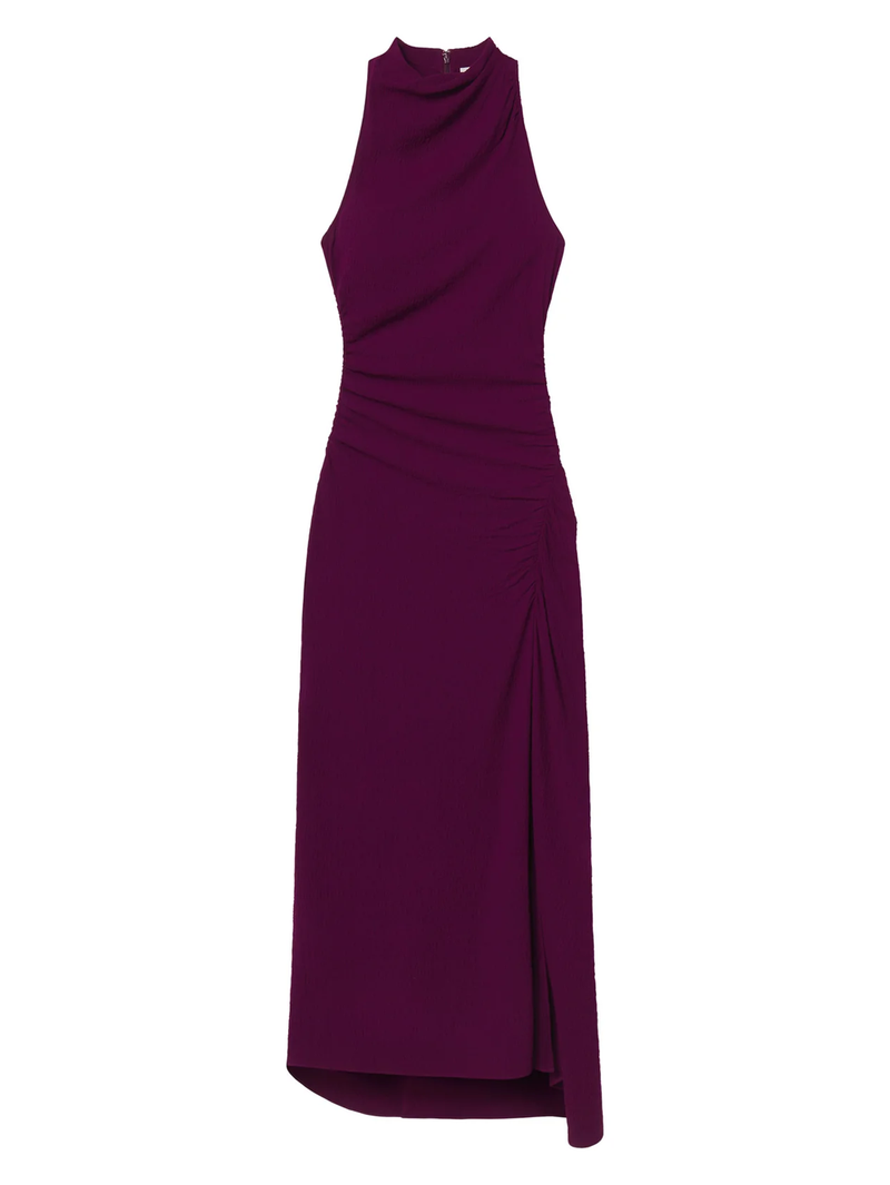 Inez Textured Midi Dress