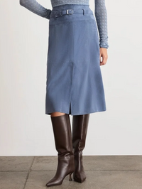 Beacon Skirt in Morning Fog