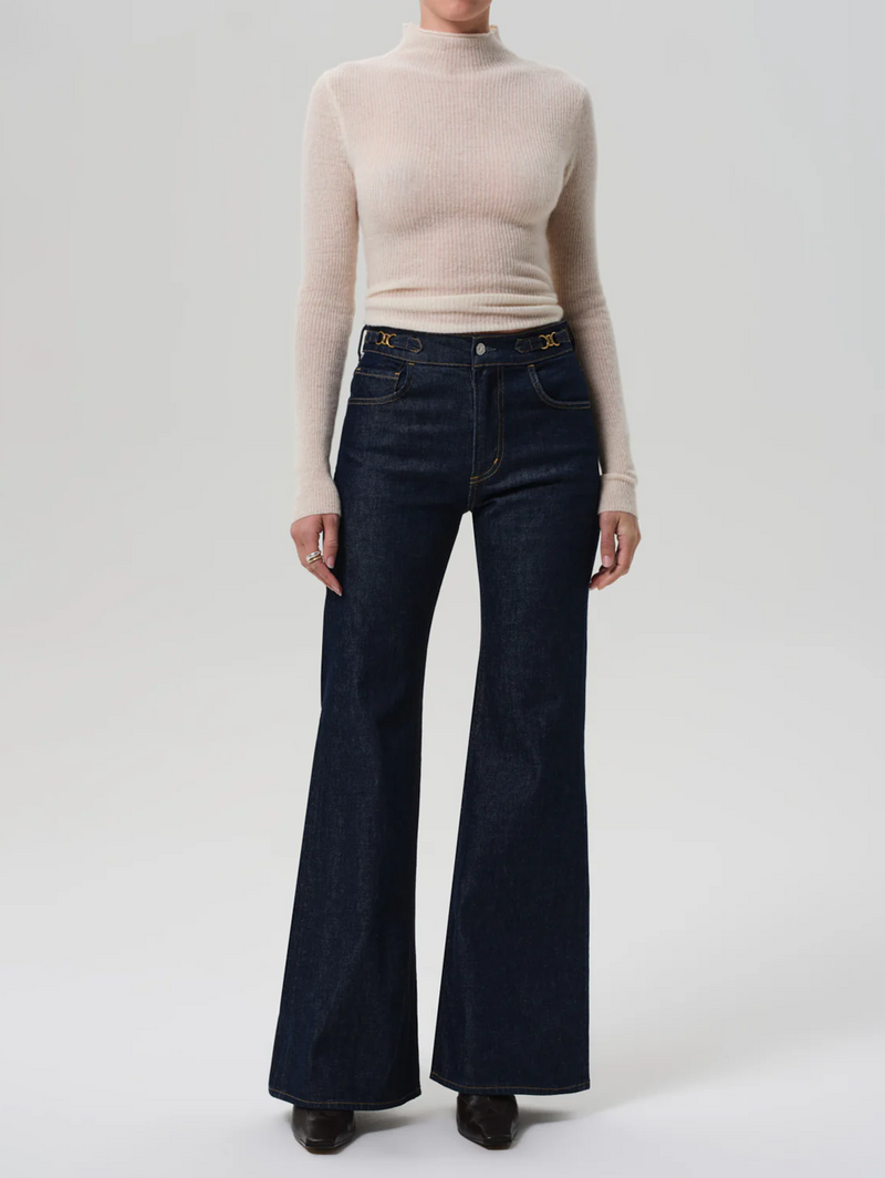 Kimberly Flare With Horsebit In Helia