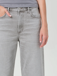 Miro Long Relaxed Jean in Quartz Grey