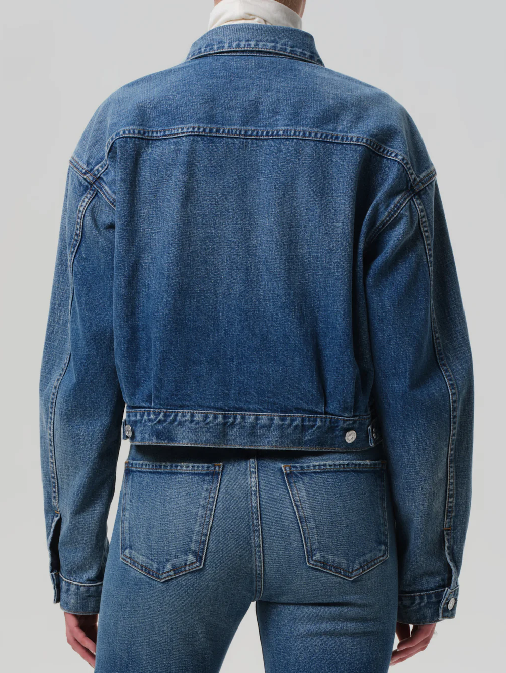 Alma Jacket With Horsebit in Sweetzer