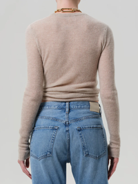 Alessia Crewneck Sweater in Oatmeal
