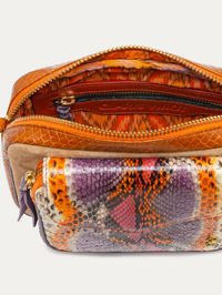 Charly Bag in Rosavande Python