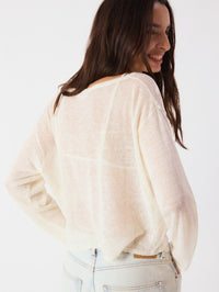 Epaky Top in Ecru