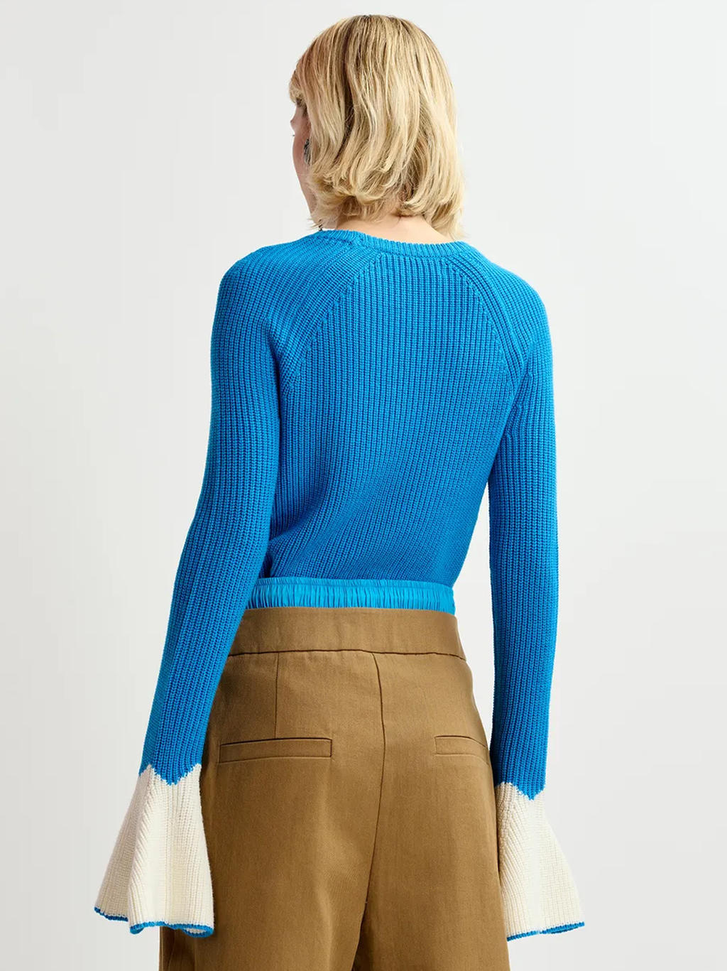 Goodies Pull Contrasted Cuffs Sweater