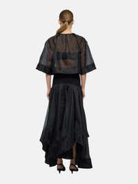 Emmi Midi Skirt in Black