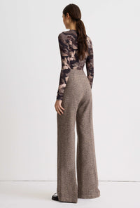 High Rise Wide Leg Pant