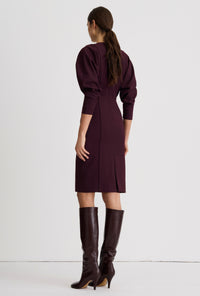 V-Neck Dolman Dress
