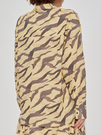 Deriana Tiger Print Top