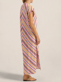 Cythera Samos Stripe Caftan