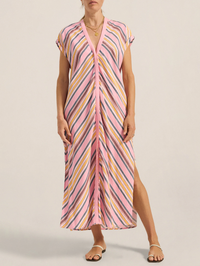 Cythera Samos Stripe Caftan