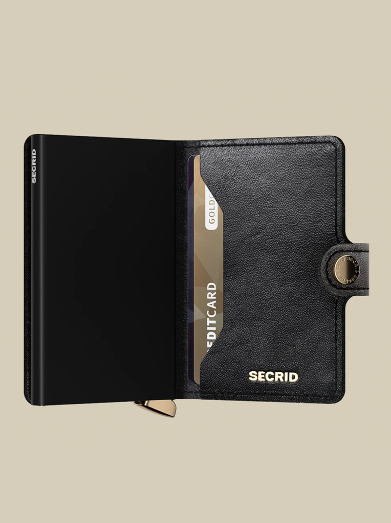 Premium Miniwallet Emboss Diamond Black