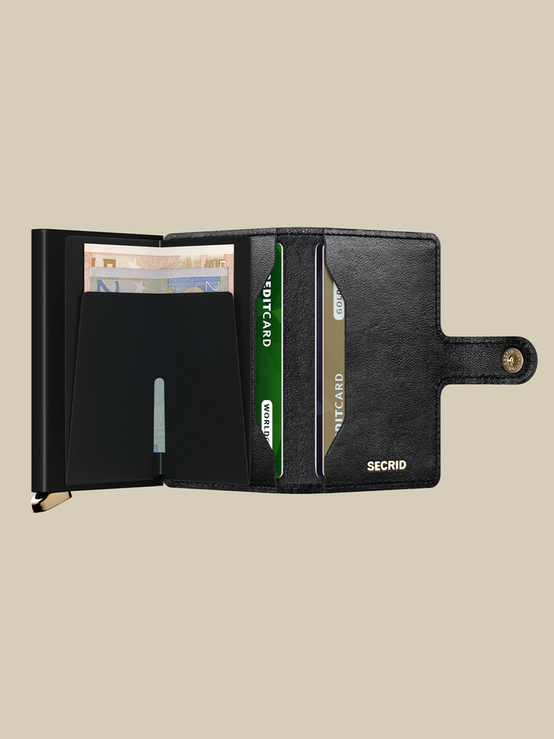 Premium Miniwallet Emboss Diamond Black