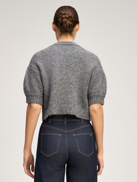 Millicent Cardigan in Heather Grey