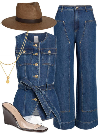 Ryker Wide leg Jeans — Shop The Look | AMY Atelier