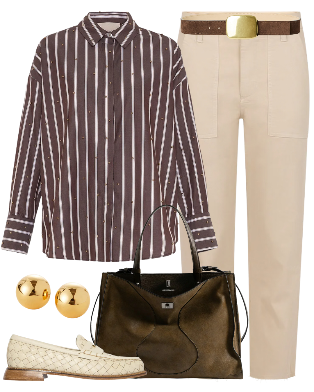 STL Easy Army Trouser in Dove 