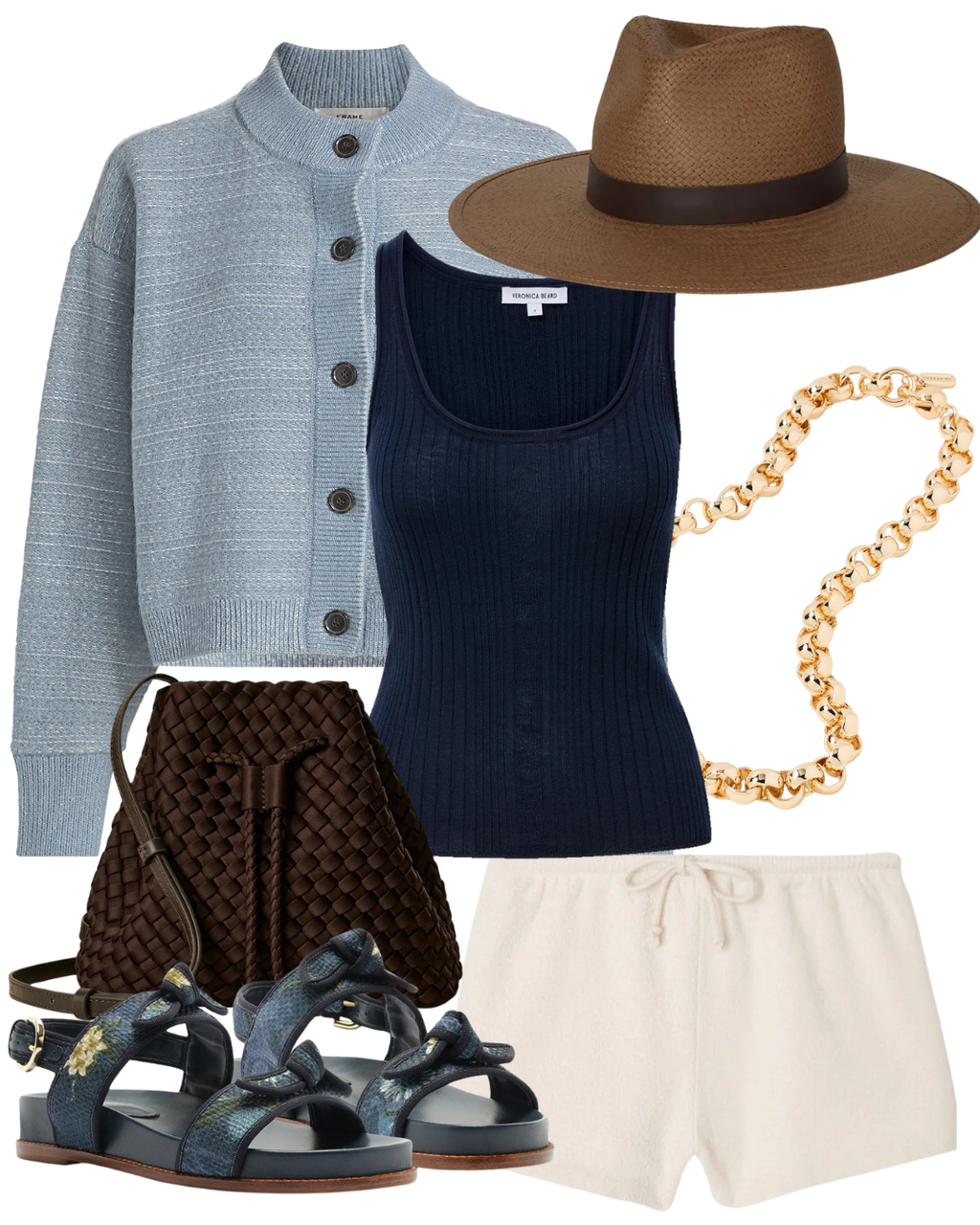 STL Bobypark Drawstring Short in Ecru