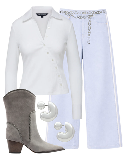 Brenner Button-Down Top — Shop The Look | AMY Atelier