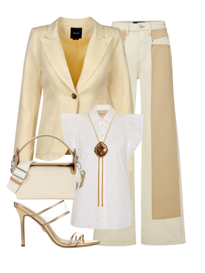 Butter Patch Pocket Duchess Elbow Patch Blazer — Shop The Look | AMY Atelier