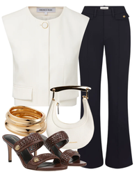 STL Cliffwood Cropped Vest