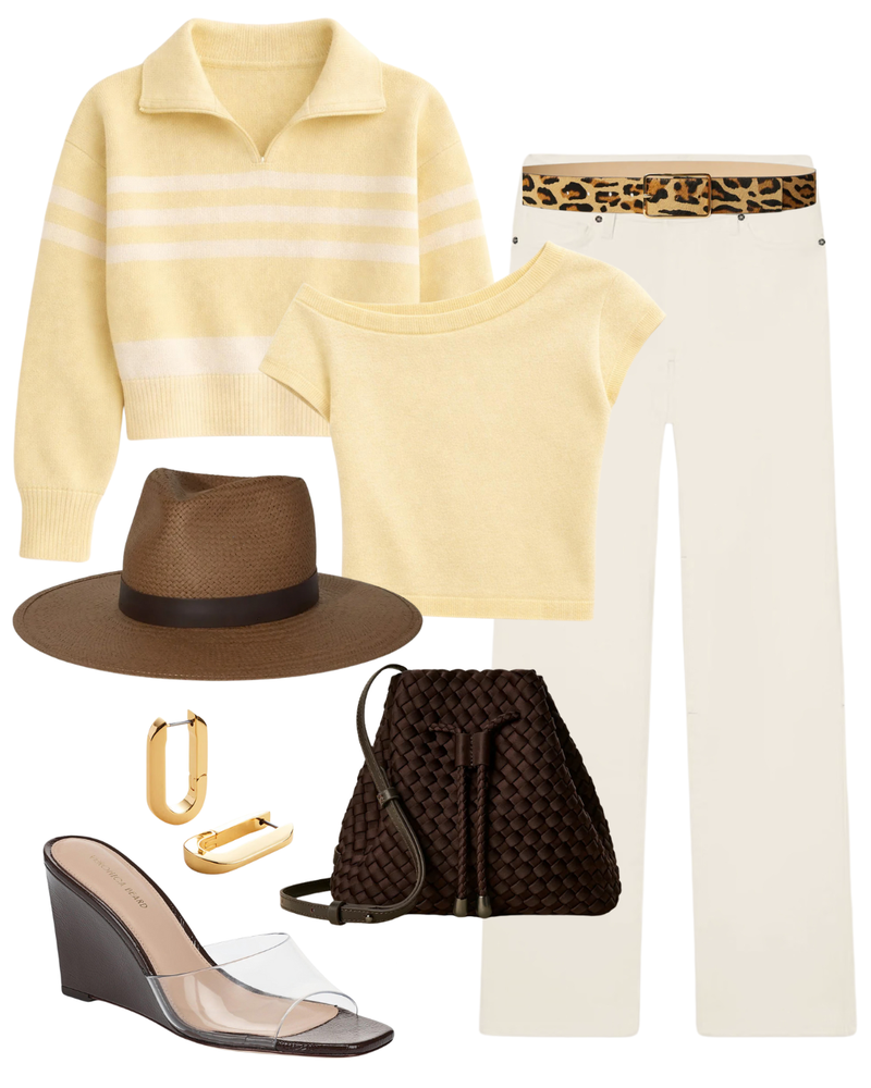 STL Off Shoulder Top Lemonade