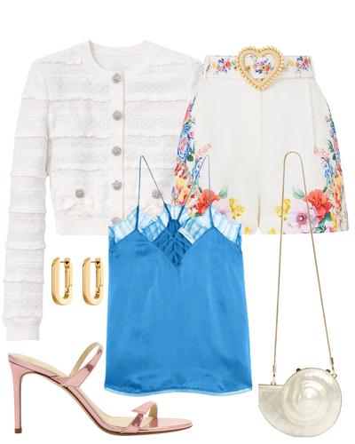 I Left My Heart In Granada Tuck Front Short — Shop The Look | AMY Atelier