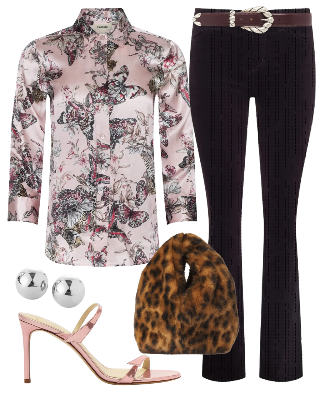 STL LAG Dani Silk Blouse Light Nectar Pink