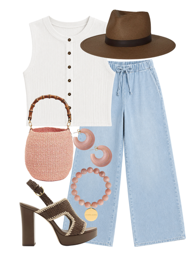 Lottie Top in Bright White — Shop The Look | AMY Atelier