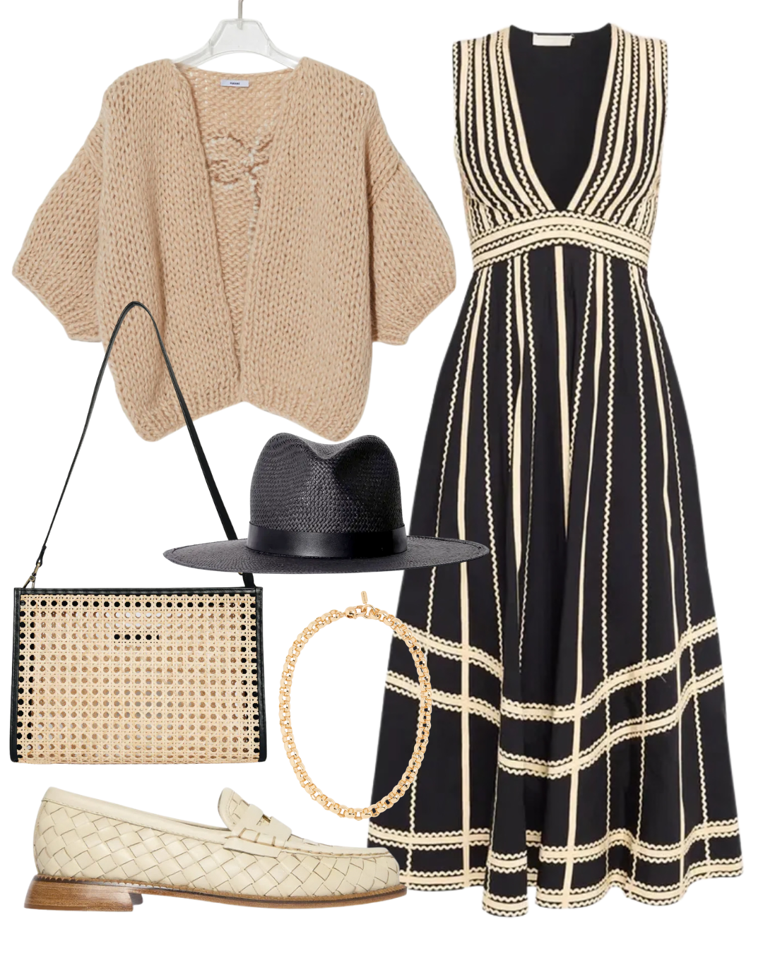 STL Simone Hat in Black