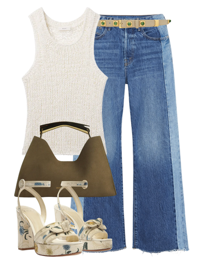 Nelly Top in Off White — Shop The Look | AMY Atelier