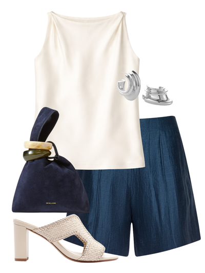 Penny Satin Top — Shop The Look | AMY Atelier