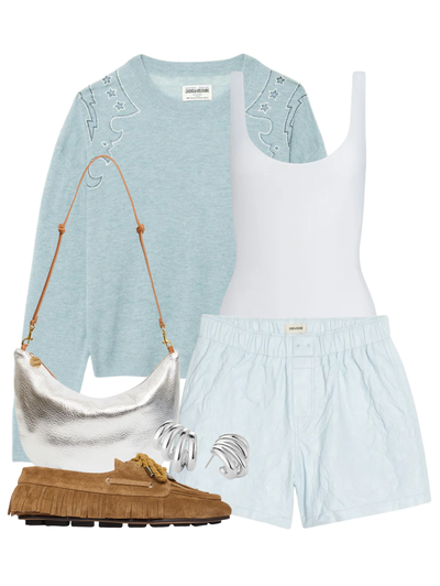 Ramona Shoe in Chestnut — Shop The Look | AMY Atelier