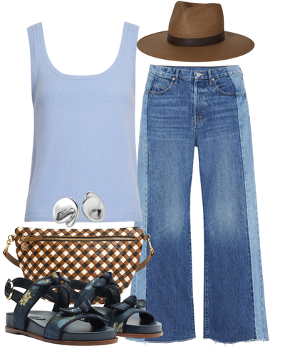 Rio Silver Button Earrings — Shop The Look | AMY Atelier