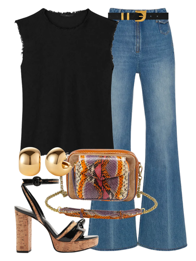 Ryker Belt in Black — Shop The Look | AMY Atelier