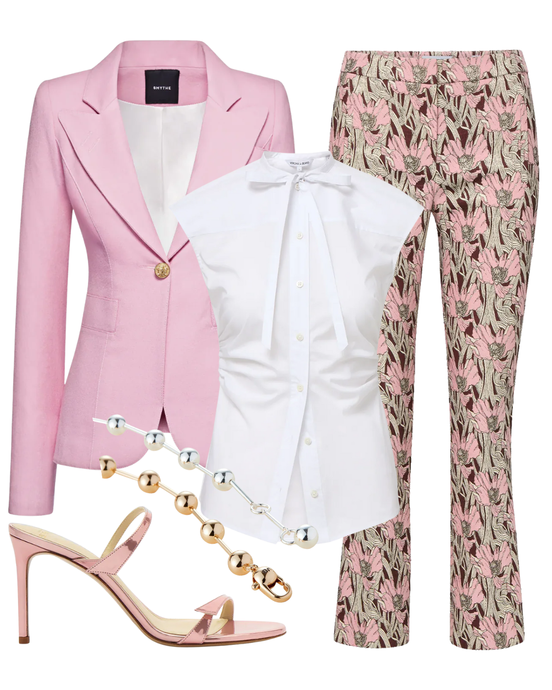 STL Rethink Pink Classic Duchess Blazer