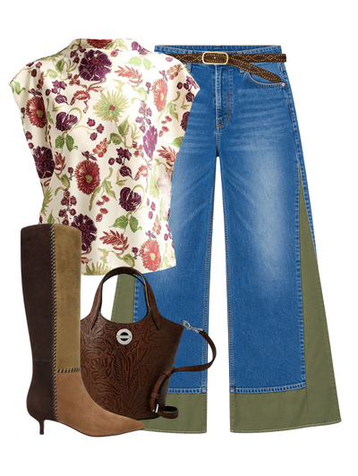 The Nacho Double Dip Nerdy Fray Jean in On Tap — Shop The Look | AMY Atelier