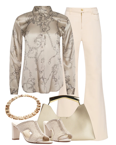 The Odelia Wide Leg Jean in Cowrie — Shop The Look | AMY Atelier